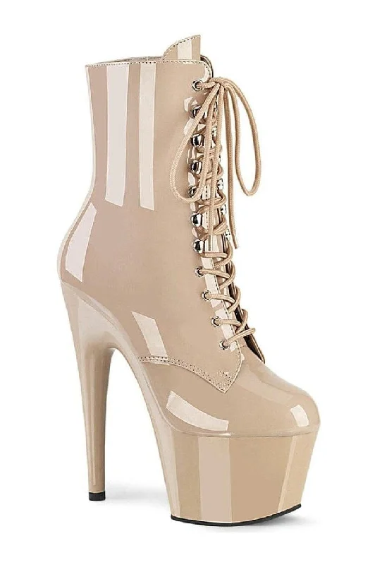 SS-ADORE-1020 Ankle Boot | Nude  Patent