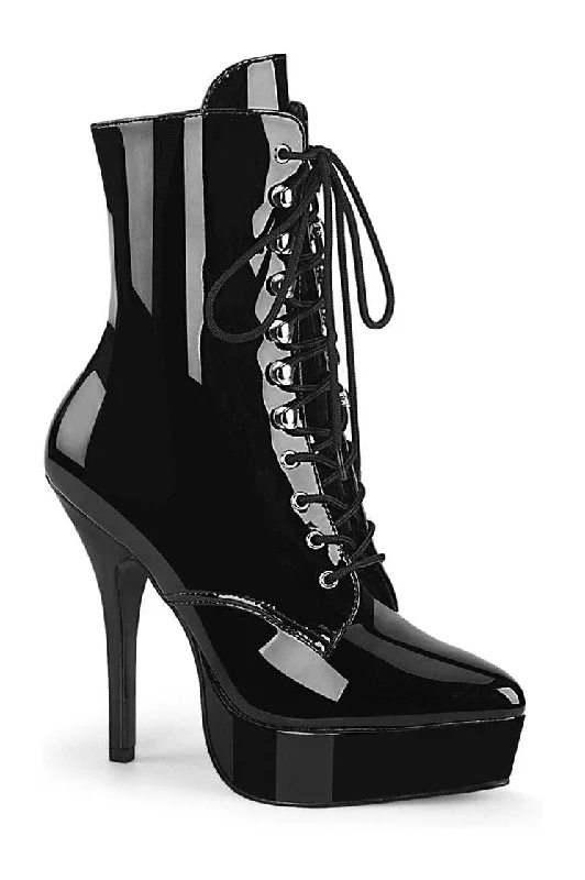 SS-INDULGE-1020 Ankle Boot | Black Patent