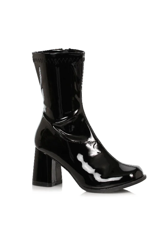 Ellie 300-ZIGGY 3" Gogo Ankle Boot