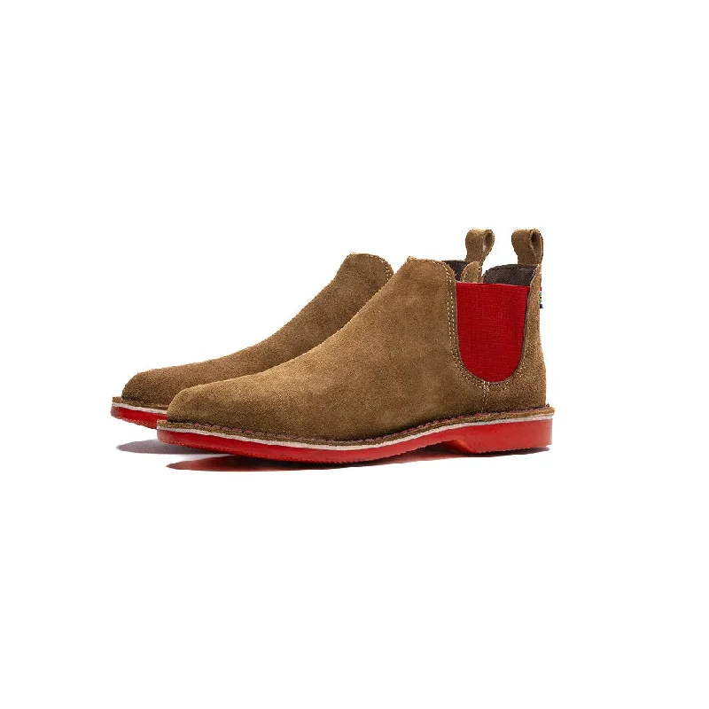 WOMEN'S CHELSEA BOOT PINOTAGE RED