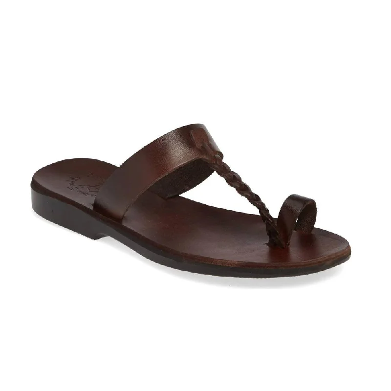 Ara -  Braided Leather Sandal | Brown