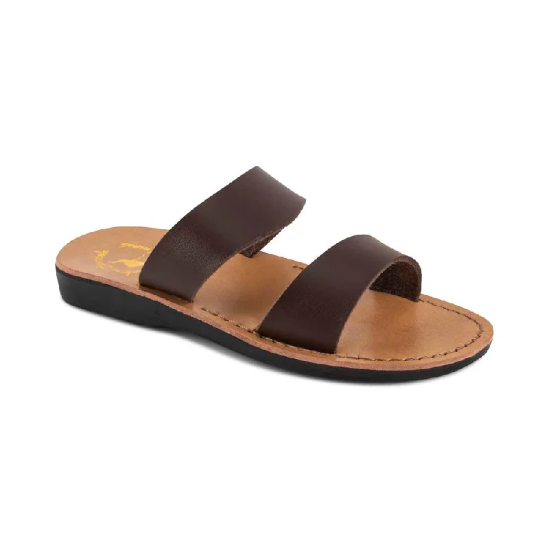 Aviv Vegan - Leather Alternative Sandal | Brown