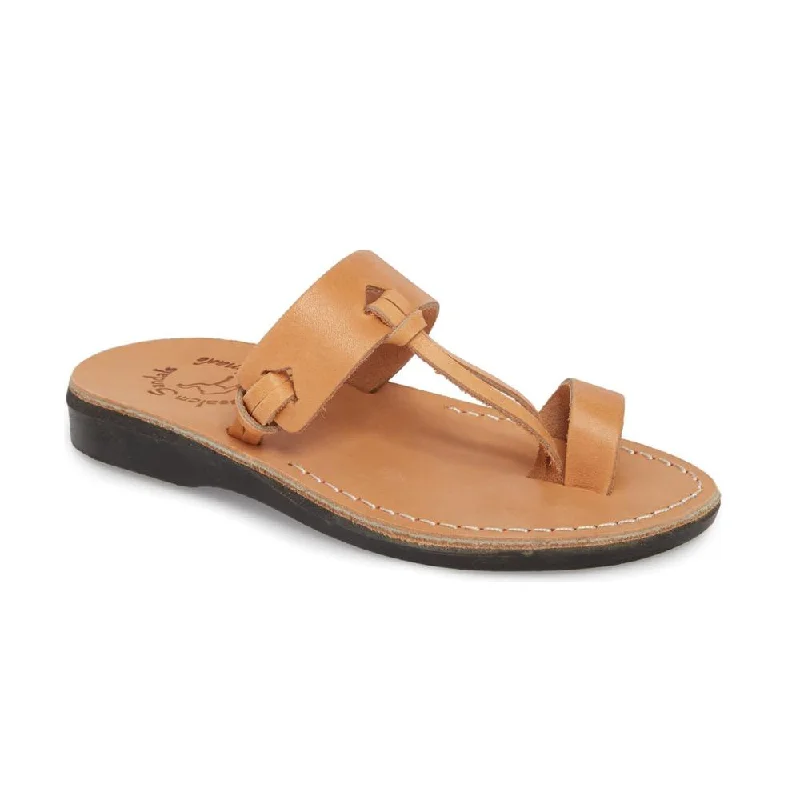 David - Natural Leather Sandal | Tan