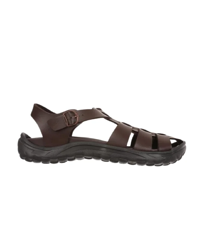 MBT Haru Brown Mens Recovery Sandals