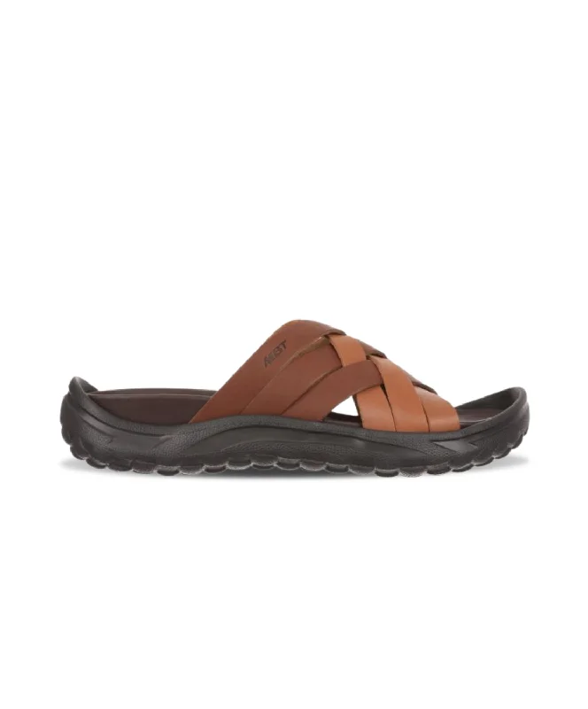 MBT Riku Brown Womens Recovery Slides