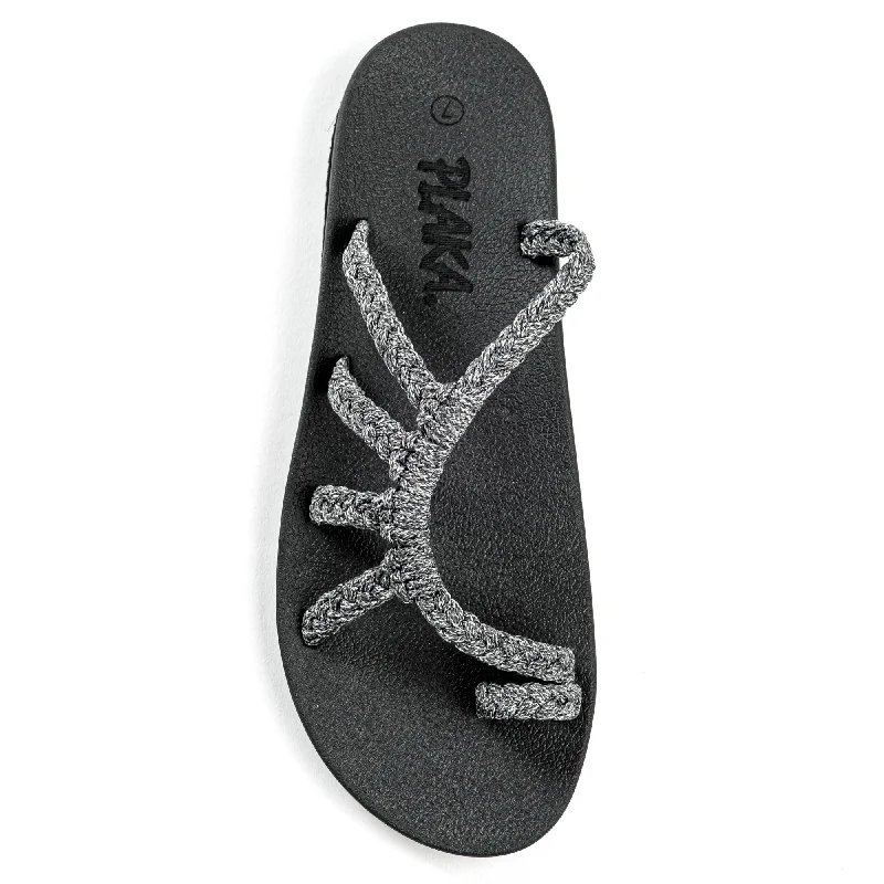 Relief Flip Flops for Women with Arch Support | Gray Melange