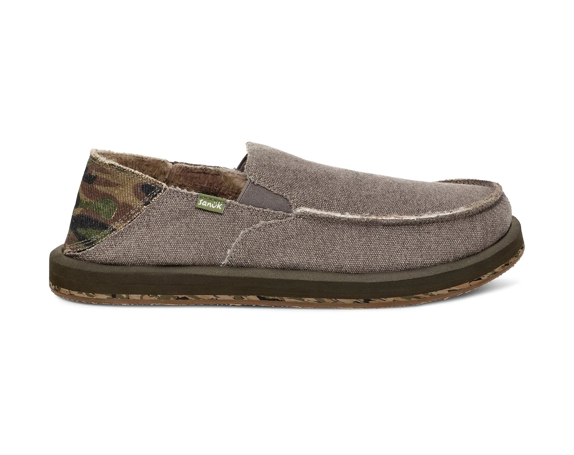 Sanuk Mens Shoes Donny Camo Chill