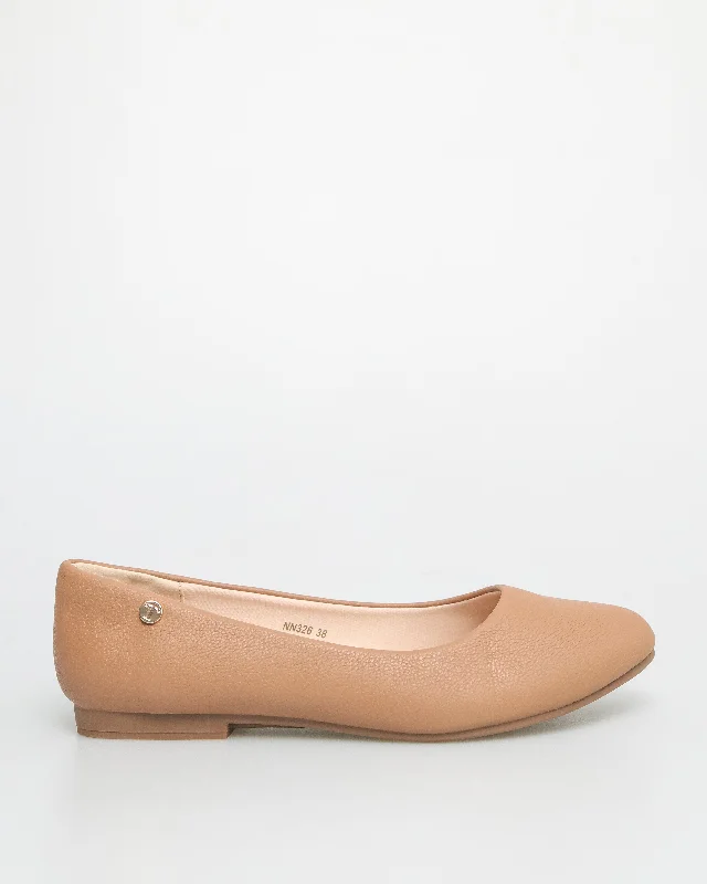 Tomaz NN326 Ladies Formal Flats (Brown)