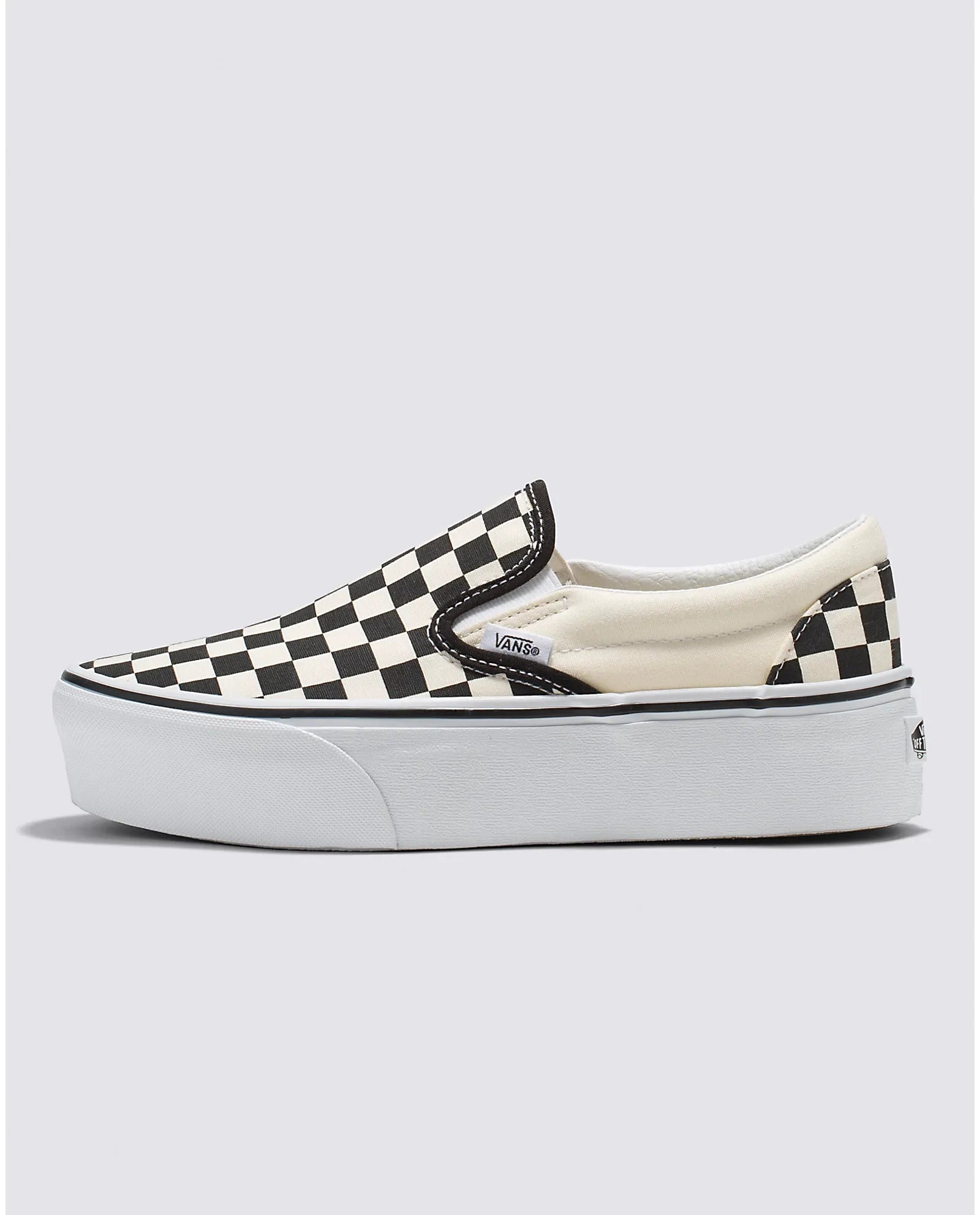 Vans Shoes Classic Slip-On Checkerboard Stackform