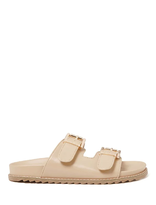 Zanah Buckle Flat Slide