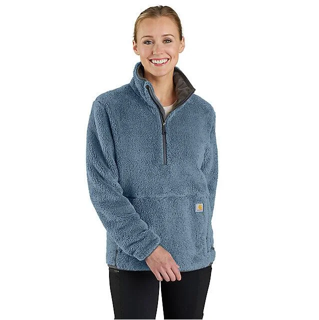 Women's Loose Fit Fleece Pullover - Thundercloud