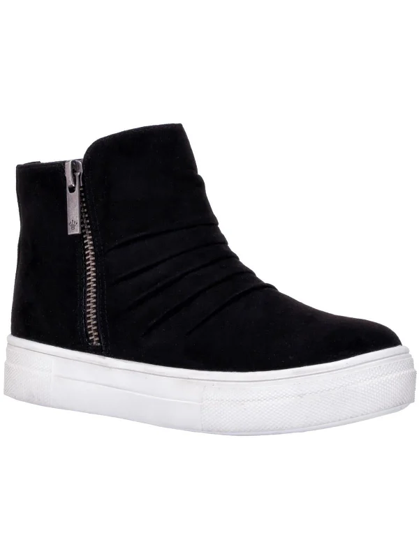 Amanda Womens Fashion Zip Up Casual and Fashion Sneakers