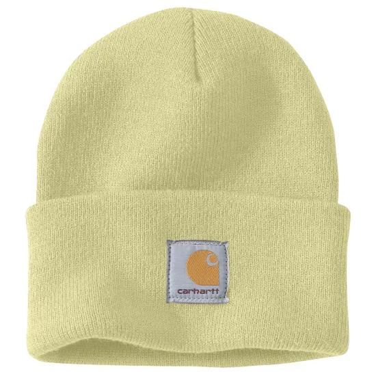 Knit Cuffed Beanie - Lemongrass