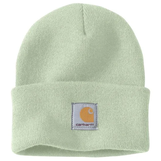 Knit Cuffed Beanie - Tender Green