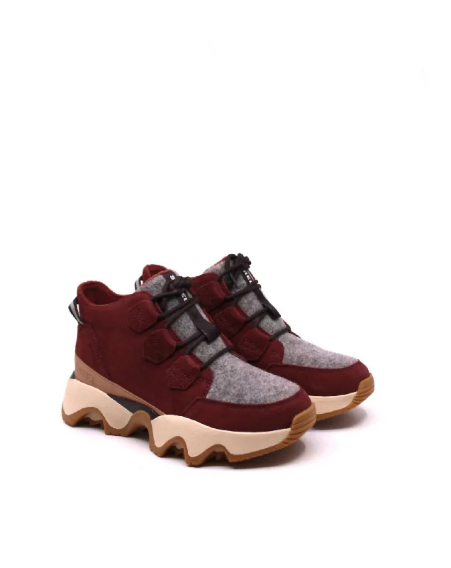 Kinetic Impact Caribou Sneaker Shoe In Spice/blackened Brown