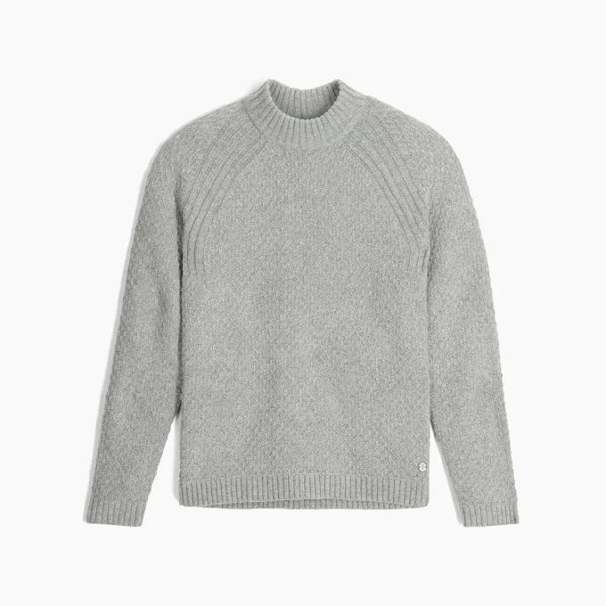 Women's Westlands Mock Neck - Light Pewter