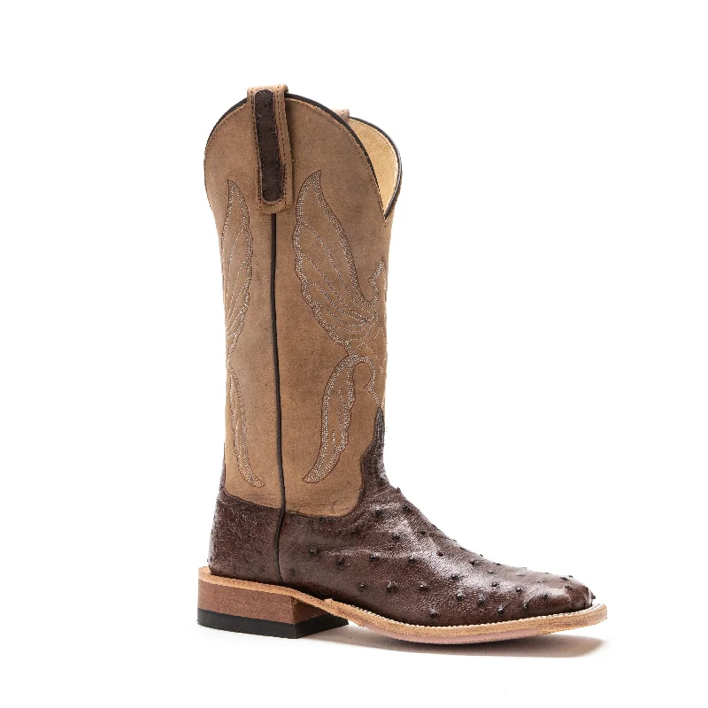 Women's Tobacco Ostrich - 330008 - Baker's Exclusive