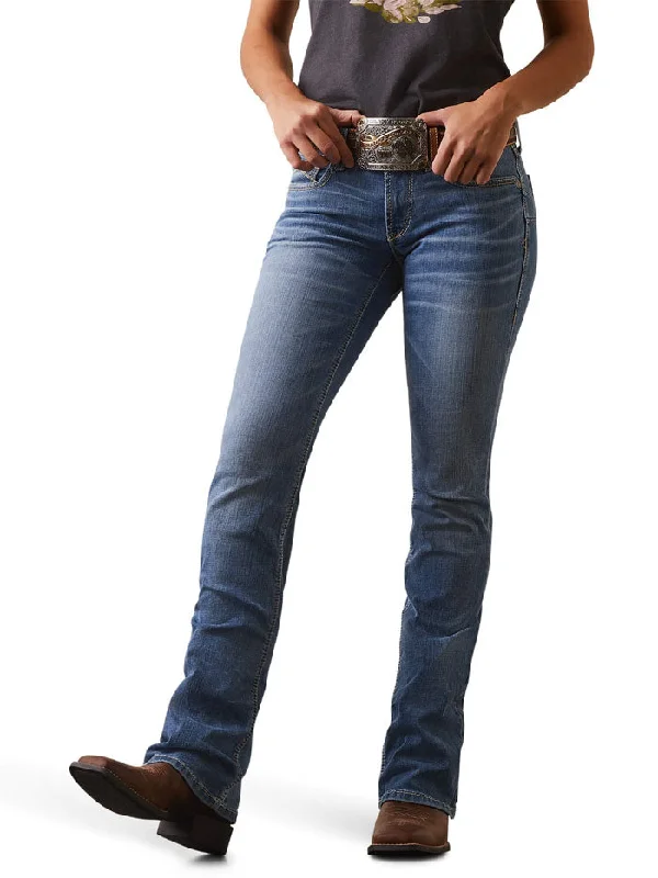 Ariat 10043149 Womens REAL Perfect Rise Jayla Boot Cut Jean Tennessee