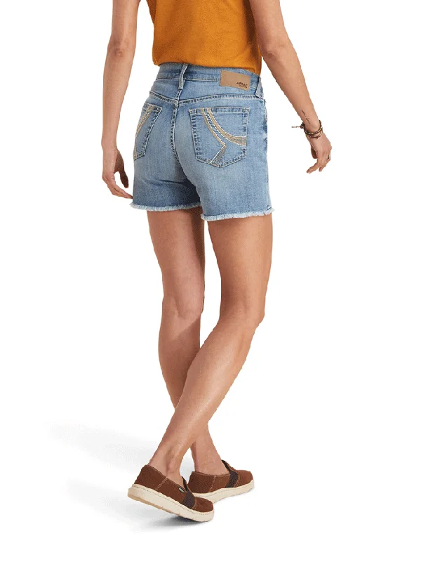 Ariat 10043203 Womens Nayla Boyfriend Denim Short Colorado