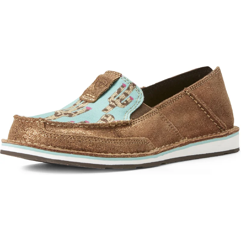 Ariat Women's Cruiser Metallic Bronze/Leopard Cactus