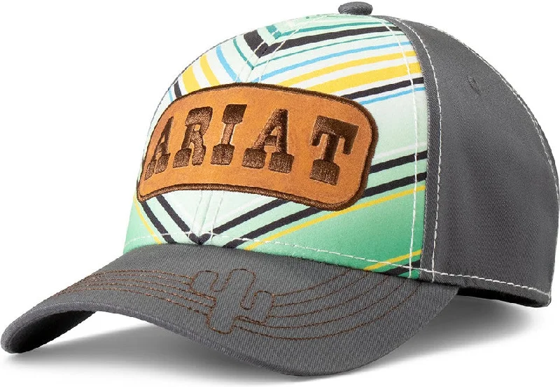 Ariat Women's Leather Patch Aztec Hat