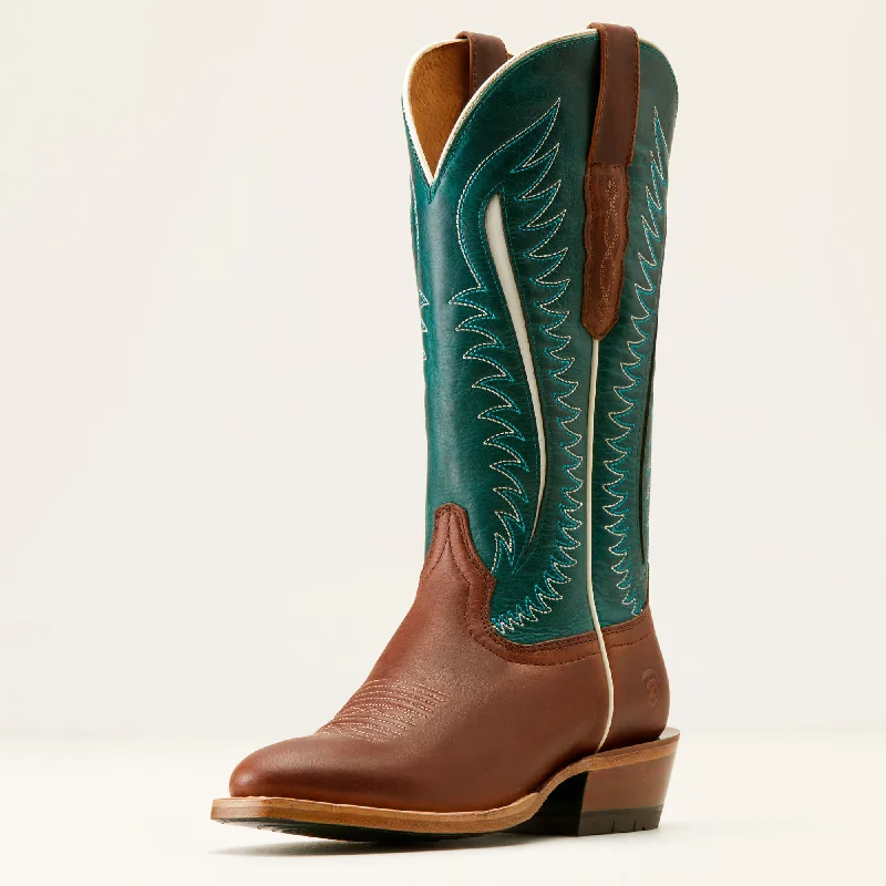 ARIAT WOMEN'S Style No. 10051065 Futurity Limited Western Boot UMBER RUST|TURQ