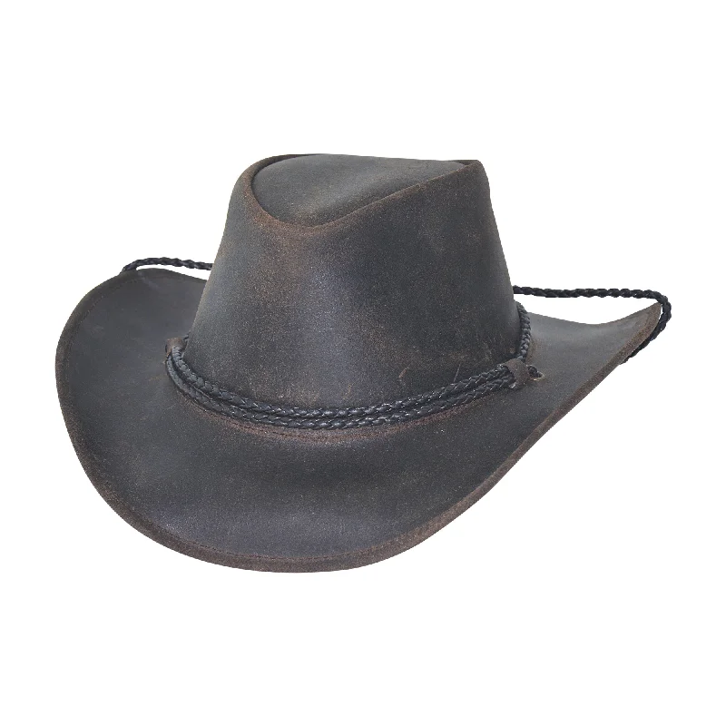 Bullhide Hats Chocolate Hilltop Leather Casual Western Hat