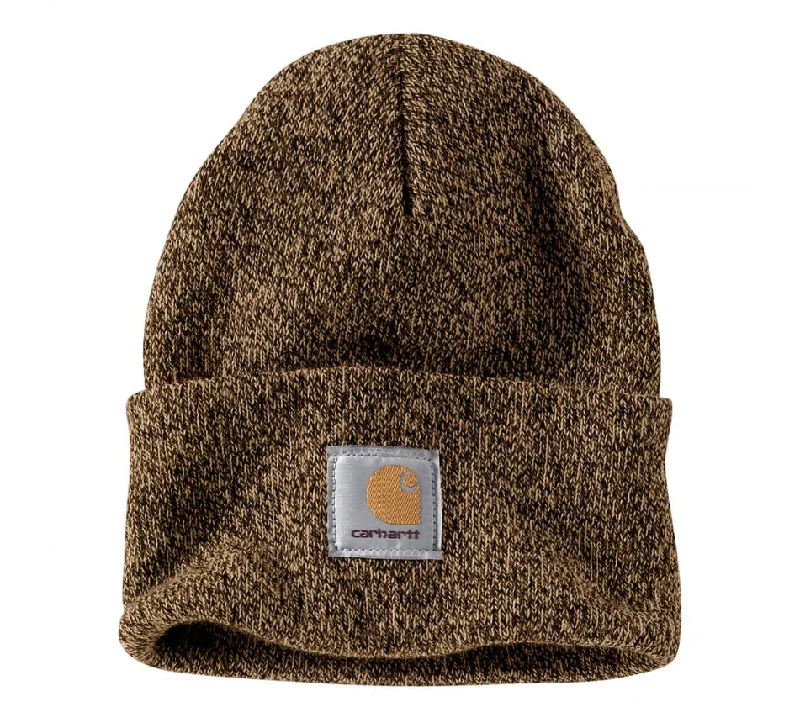 Carhartt Knit Cuffed Beanie BRN/SNST