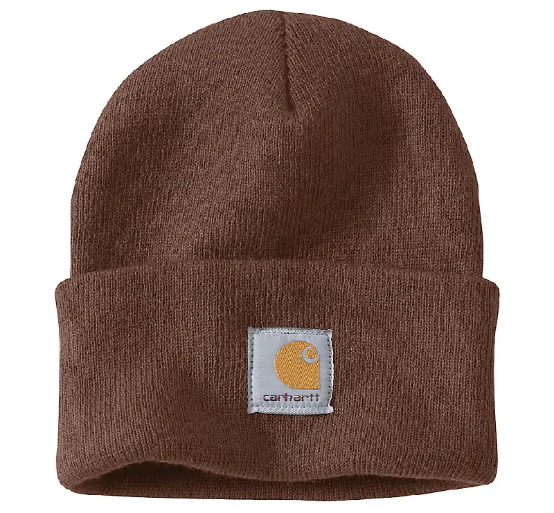 Carhartt Knit Cuffed Beanie Mocha