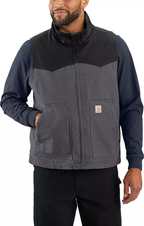 Carhartt Relaxed Fit Duck Vest black/shadow