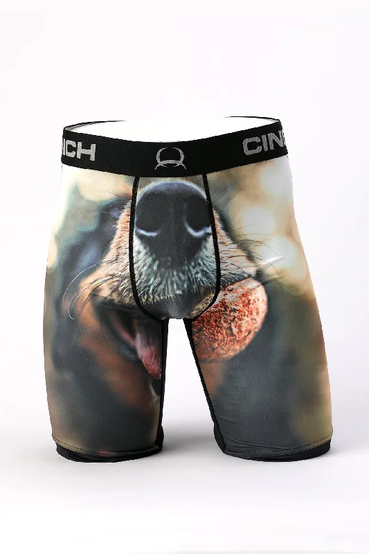 Cinch Men's 9" Dog with Ball Boxer Briefs