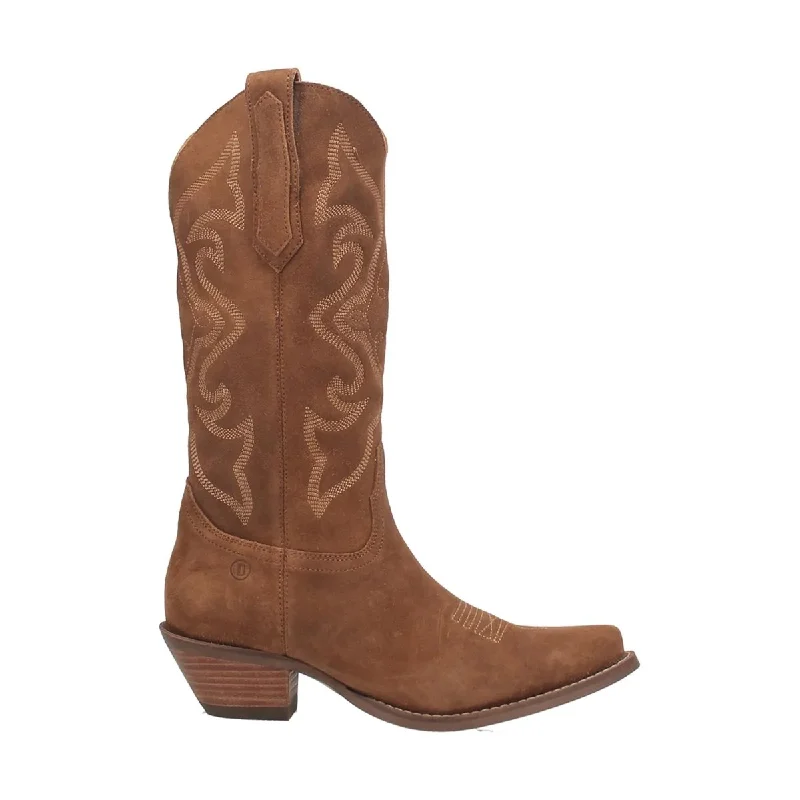 Dingo Women's DI920 Out West Camel Suede