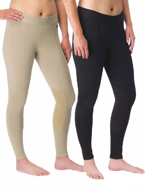 Kerrits 50200 Womens Flow Rise Knee Patch Performance Tight