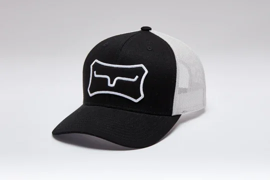 Kimes Ranch Black Boneyard Trucker Hat