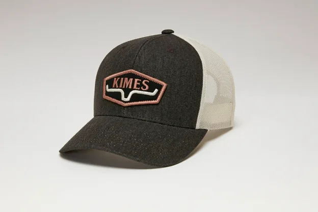 Kimes Ranch Black Box Spring Trucker Hat