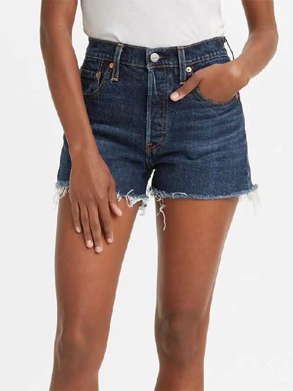 Levi's 563270225 Womens 501 Original High-Rise Jean Shorts