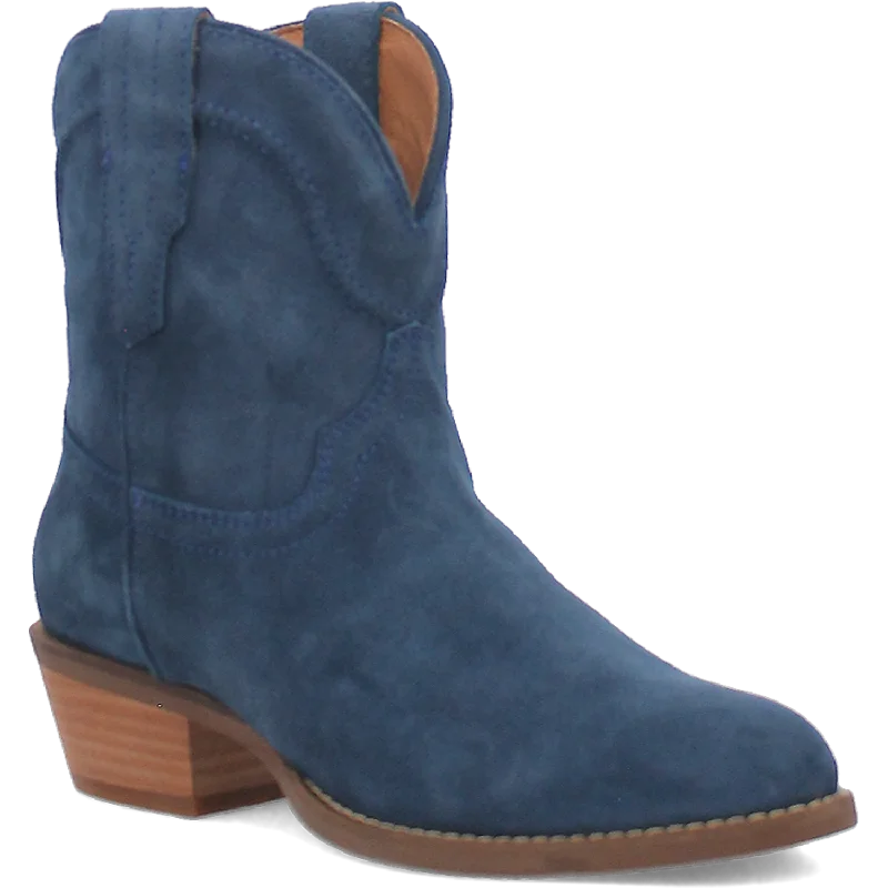 Online Exclusive | Dingo | Tumbleweed Suede Leather Bootie in Navy Blue **PREORDER