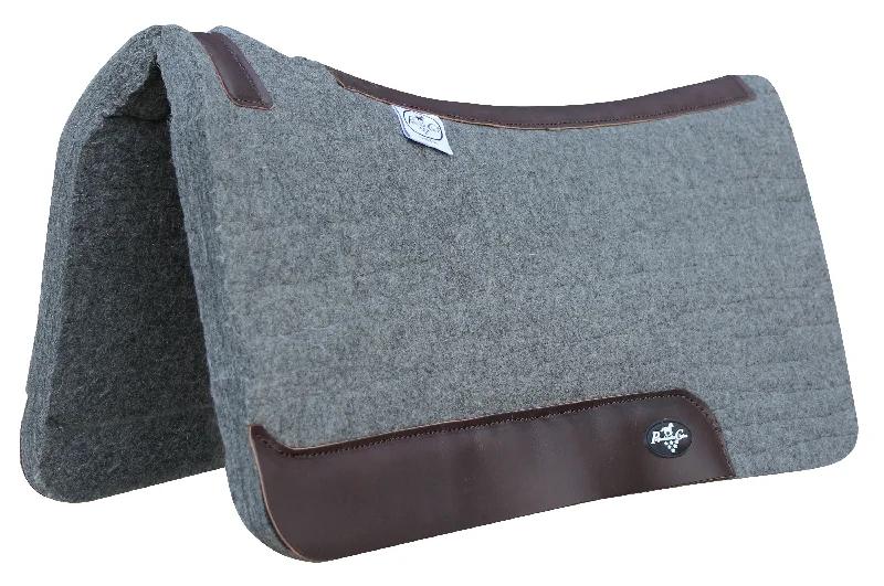 Professionals Choice Deluxe 100% Wool Felt Bottom Saddle Pad