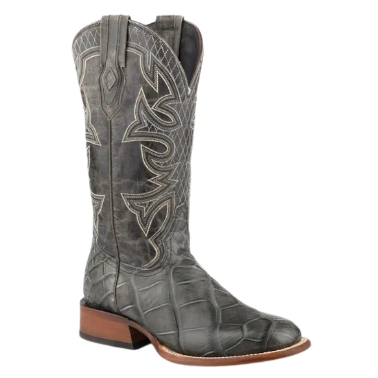 Stetson Gray Exotic Men's Boots