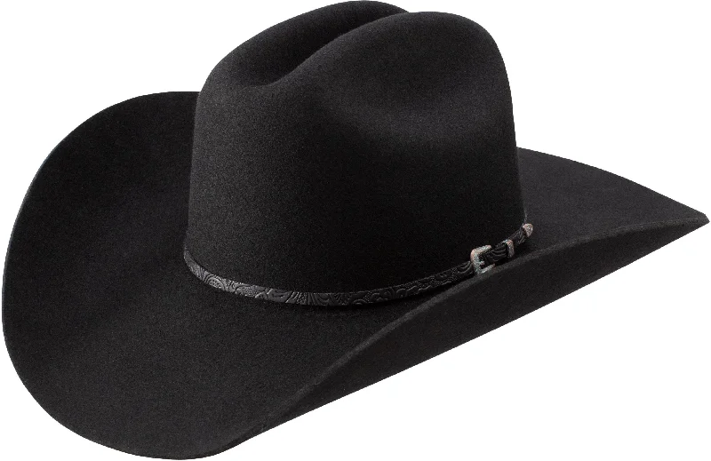 Stetson Black Red Rocks Western Hat